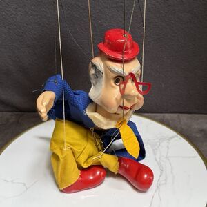 1950 Mayor Phineas T. Bluster Marionette Howdy Doody Peter Puppet Playthings